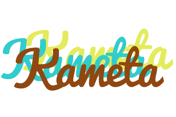 Kameta cupcake logo