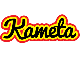 Kameta flaming logo