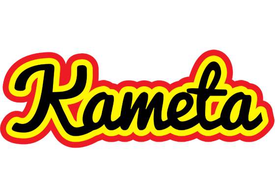 Kameta flaming logo