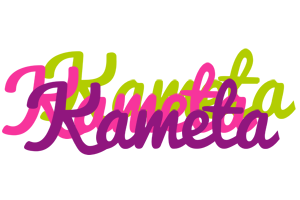 Kameta flowers logo