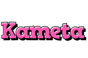 Kameta girlish logo