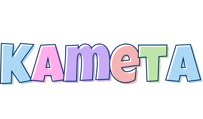 Kameta pastel logo