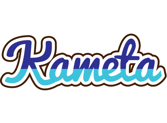 Kameta raining logo