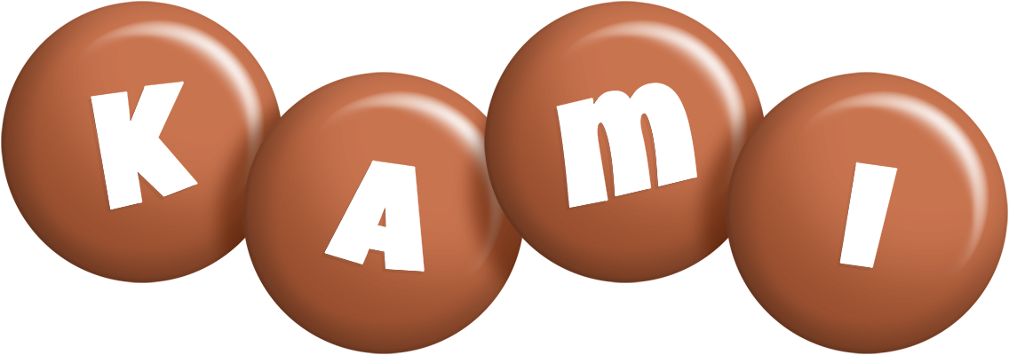 Kami candy-brown logo