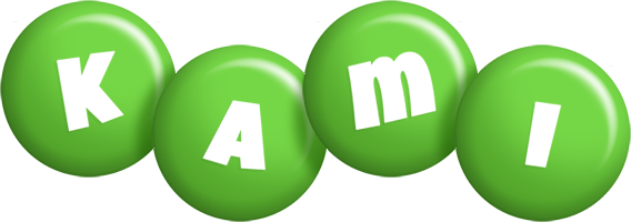 Kami candy-green logo