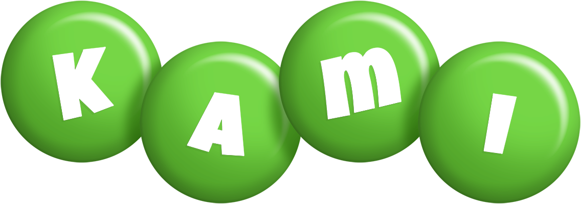 Kami candy-green logo