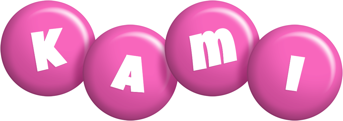 Kami candy-pink logo
