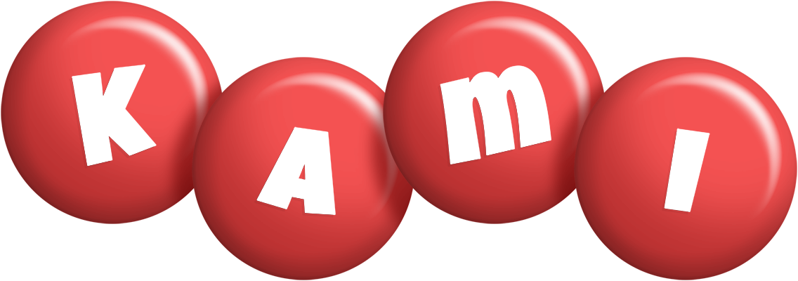 Kami candy-red logo