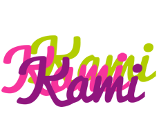Kami flowers logo