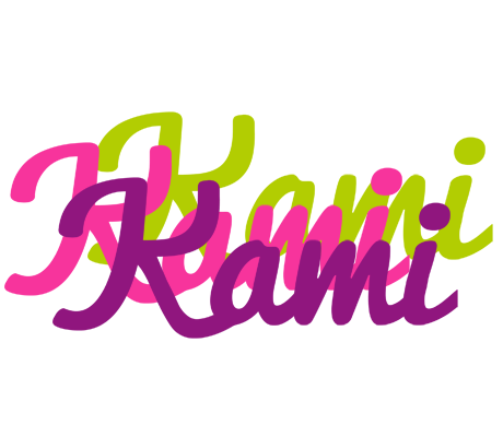 Kami flowers logo