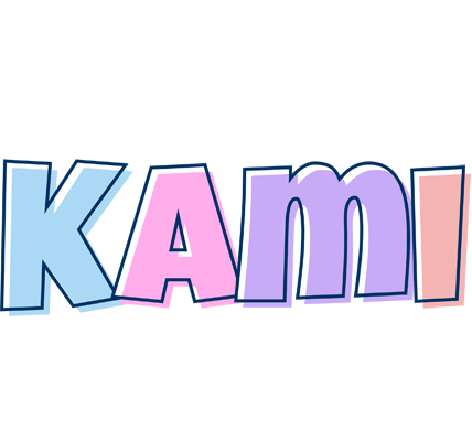 Kami pastel logo