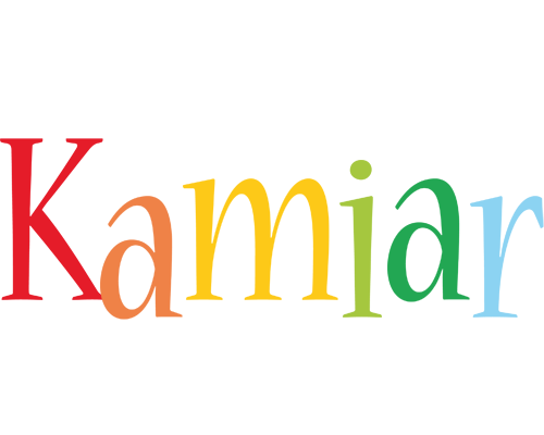 Kamiar birthday logo