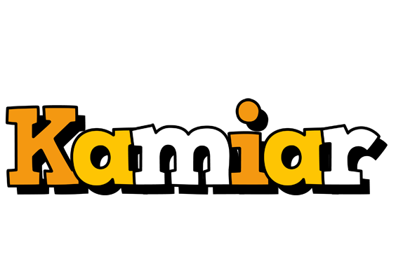 Kamiar cartoon logo