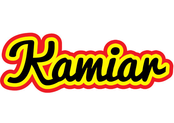 Kamiar flaming logo