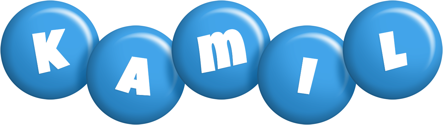 Kamil candy-blue logo