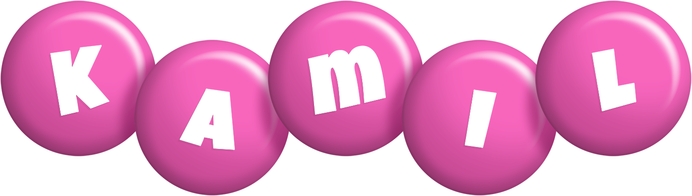Kamil candy-pink logo