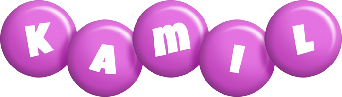 Kamil candy-purple logo