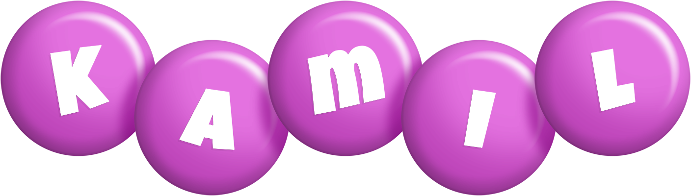 Kamil candy-purple logo