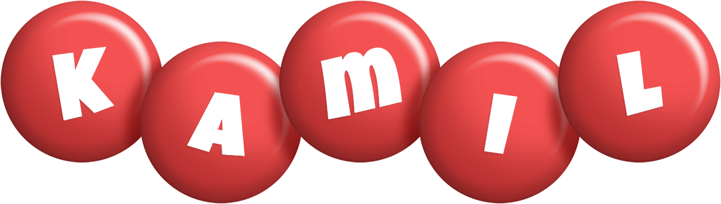 Kamil candy-red logo