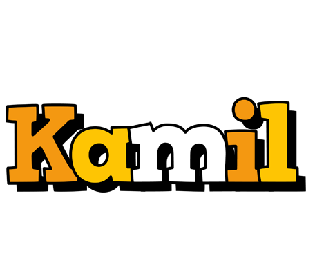 Kamil cartoon logo