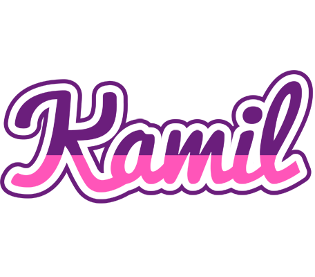 Kamil cheerful logo
