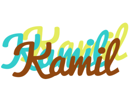 Kamil cupcake logo