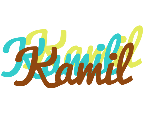 Kamil cupcake logo