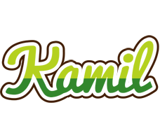 Kamil golfing logo