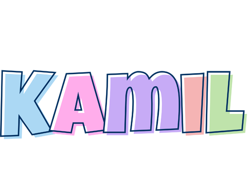 Kamil pastel logo