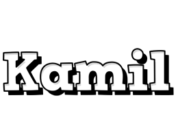 Kamil snowing logo