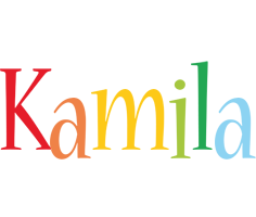 Kamila birthday logo