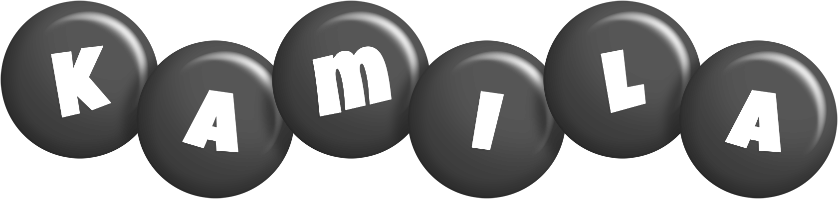Kamila candy-black logo