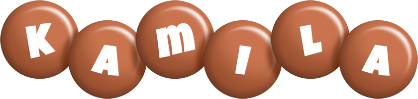 Kamila candy-brown logo