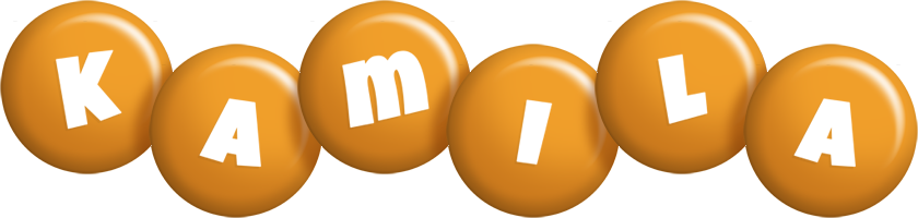 Kamila candy-orange logo