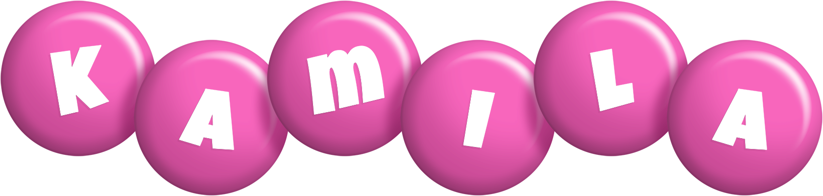 Kamila candy-pink logo