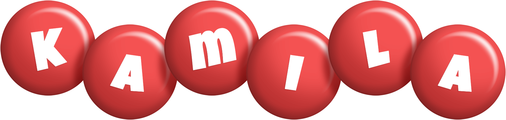 Kamila candy-red logo