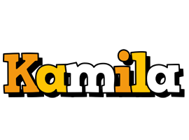 Kamila cartoon logo
