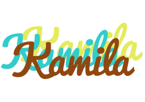 Kamila cupcake logo