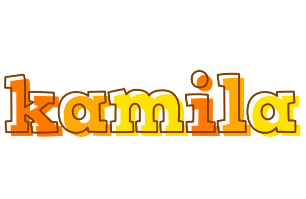 Kamila desert logo