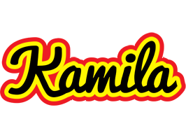 Kamila flaming logo