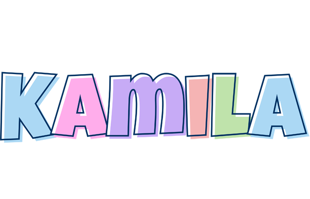Kamila pastel logo