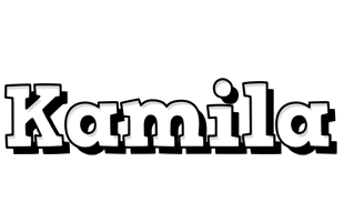 Kamila snowing logo