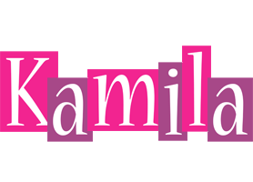 Kamila whine logo
