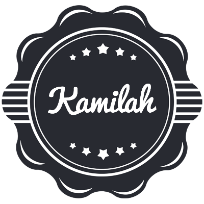Kamilah badge logo