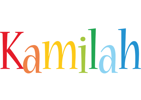 Kamilah birthday logo