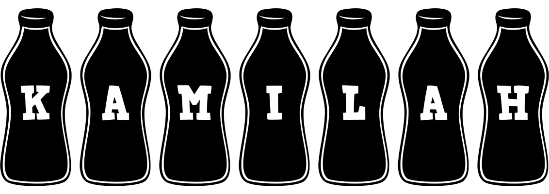 Kamilah bottle logo