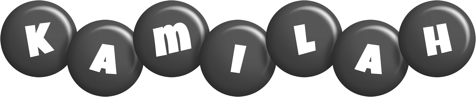 Kamilah candy-black logo