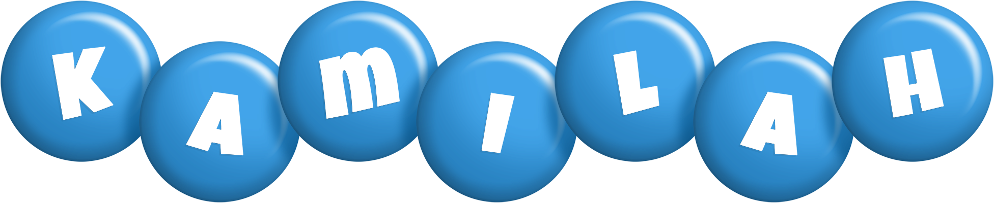 Kamilah candy-blue logo