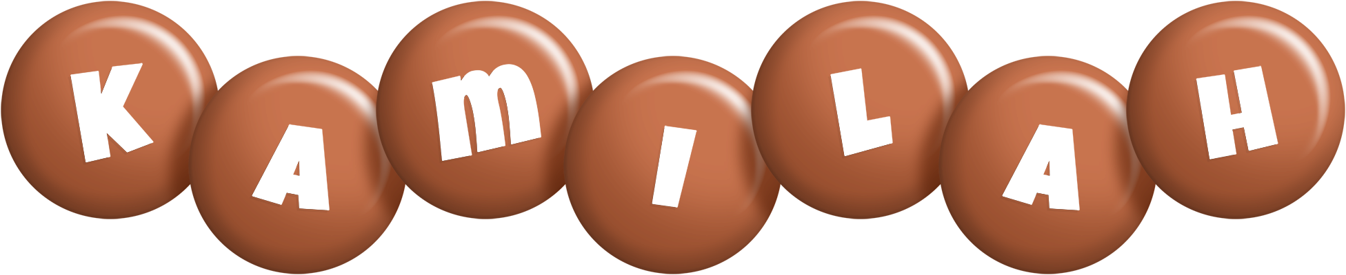 Kamilah candy-brown logo