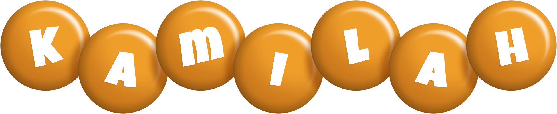 Kamilah candy-orange logo